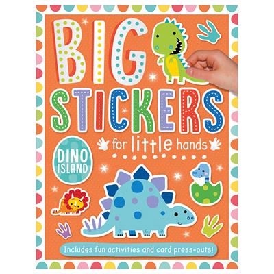 Make Believe Ideas Big Stickers for Little Hands Dinosaur Island