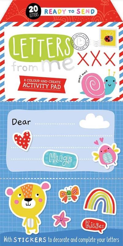 Make Believe Ideas Letters from Me: A Colour-and-Create Activity Pad