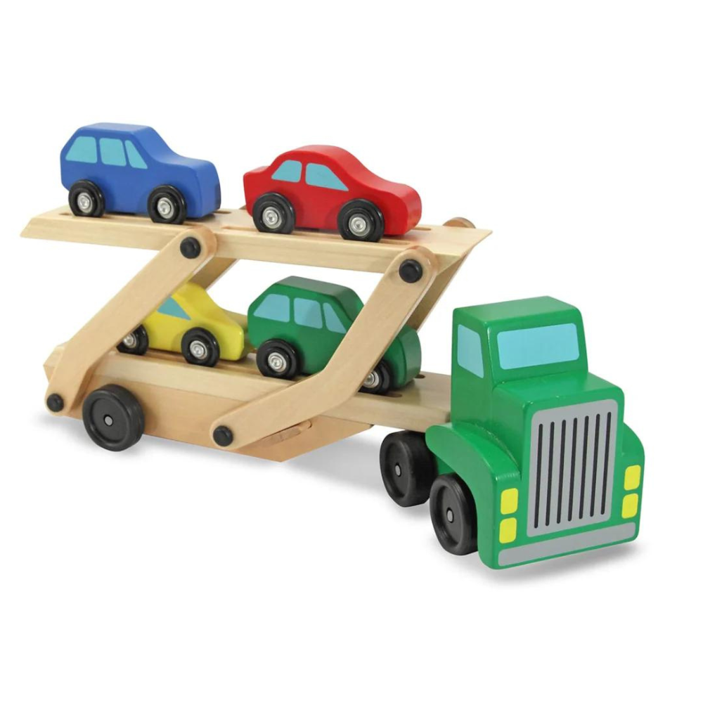 Melissa - Doug Ahşap Araba Taşıyıcı