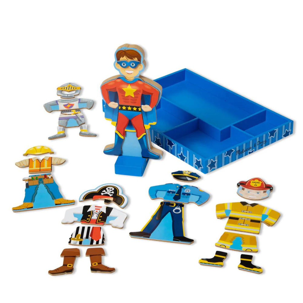 Melissa - Doug Ahşap Mıknatıslı Giydirme - Billy