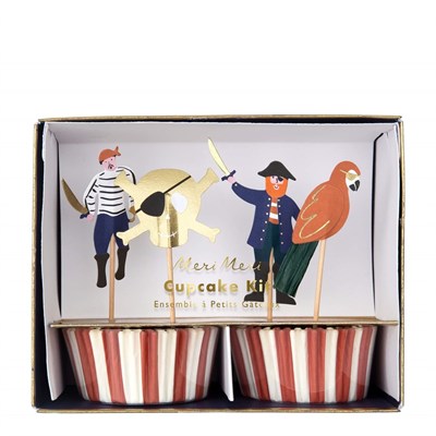 Meri Meri Korsanlar Cupcake Kit (24'lü)