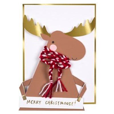 Meri Meri Merry Christmas Tebrik Kartı