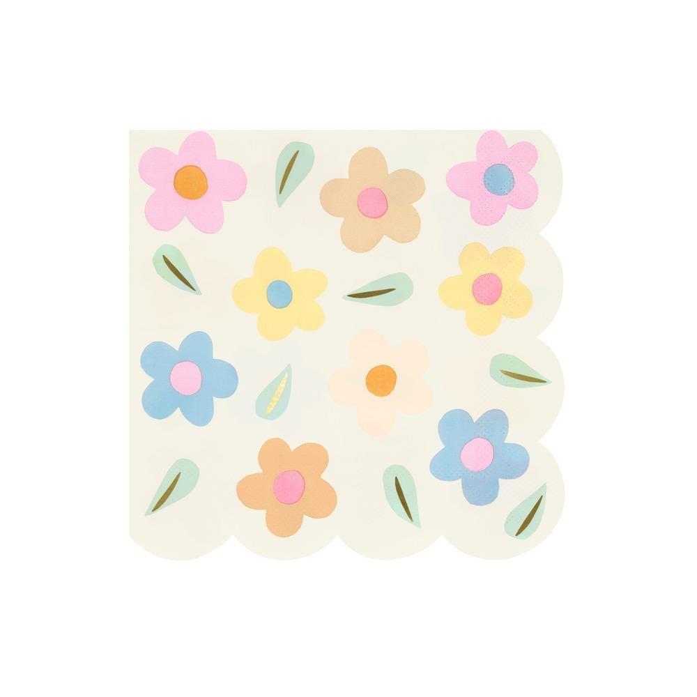 Meri Meri -  Mutlu Çiçekler Peçeteler (16'lı)