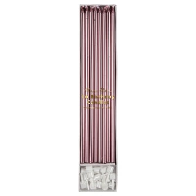 Meri Meri Uzun Pembe Mum