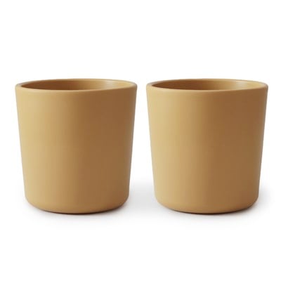 Mushie İkili Bardak Seti - Mustard