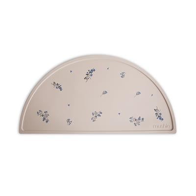 Mushie Silikon Mat - Lilac Flowers