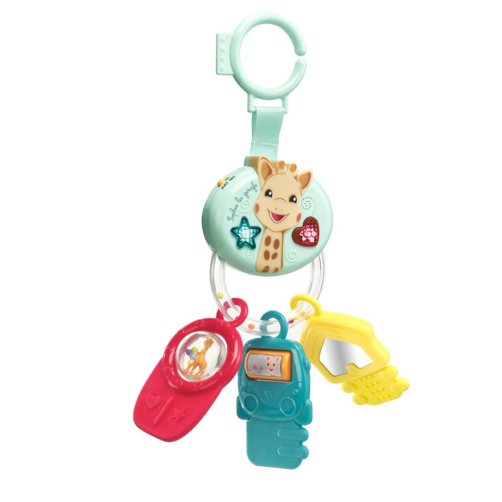 Sophie la Girafe Lights & sound sesli ve ışıklı anahtar çıngırak