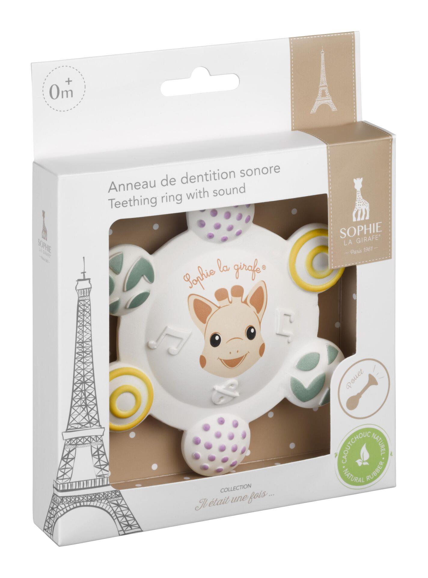 Sophie la Girafe Sonore Sesli Doğal Kauçuk Diş Kaşıyıcı
