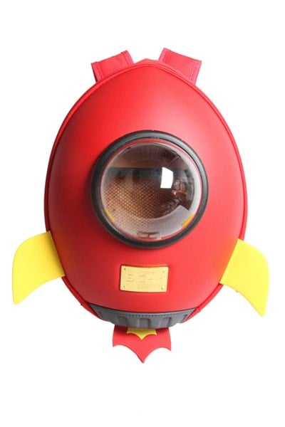 Supercute Rocket Sırt Çantası - Kırmızı