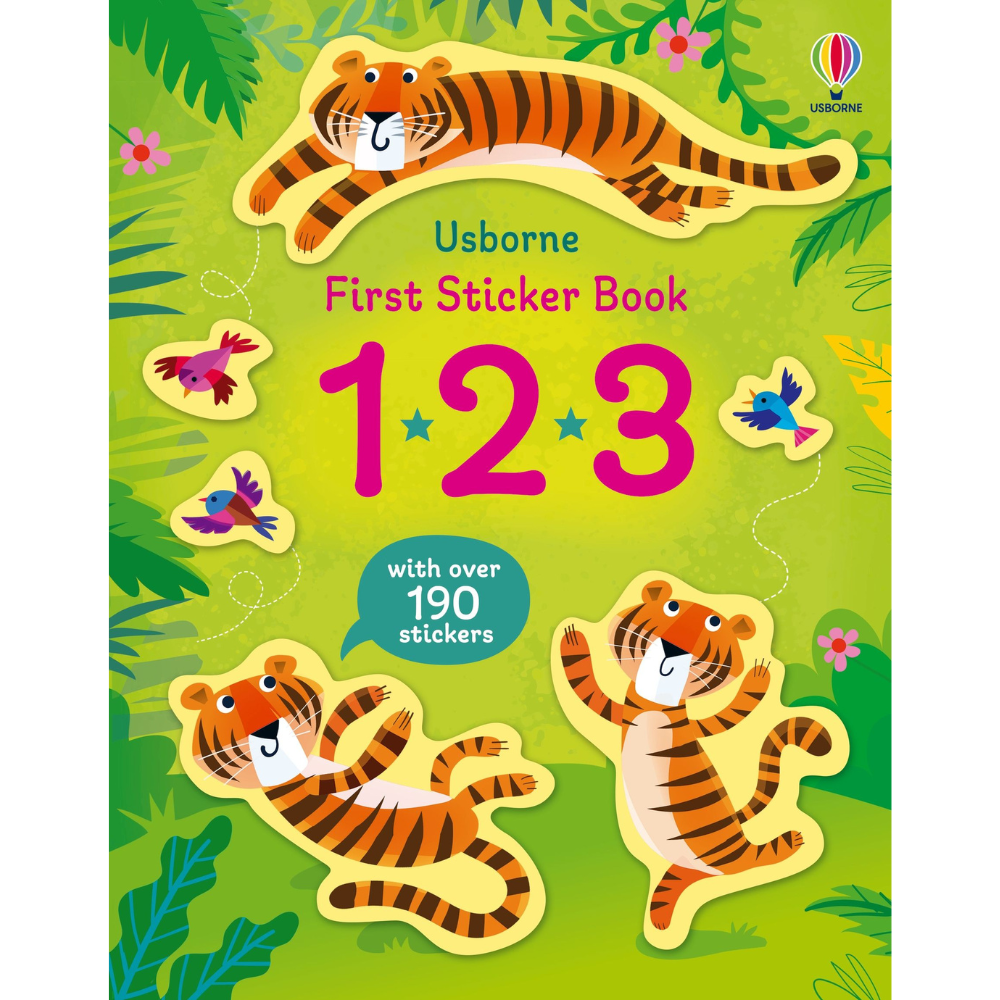 Usborne First Sticker Book 123