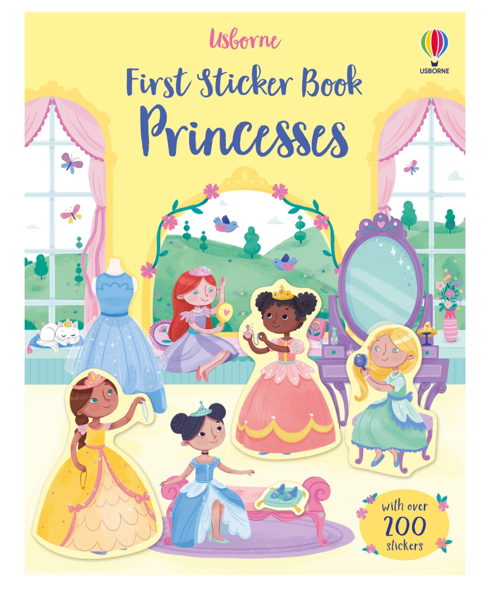 Usborne First Sticker Book Princesses