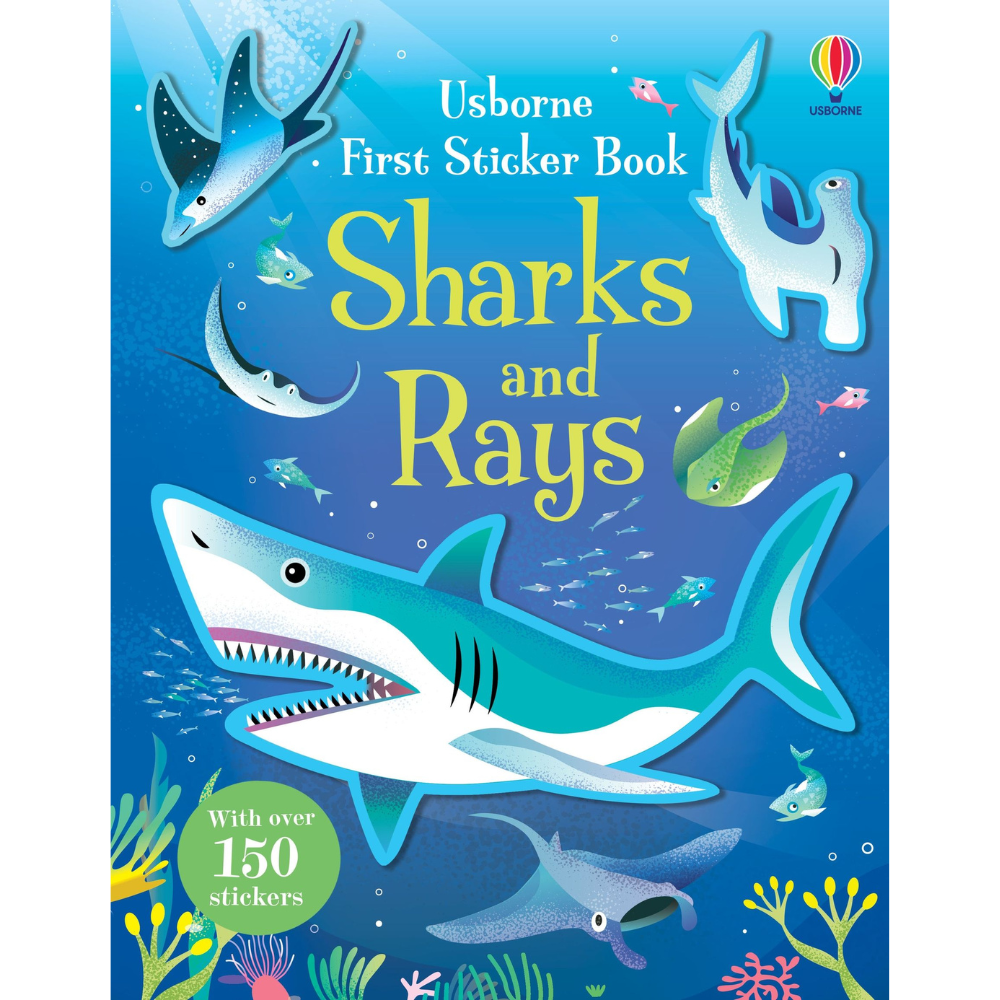 Usborne First Sticker Book Sharks and Rays