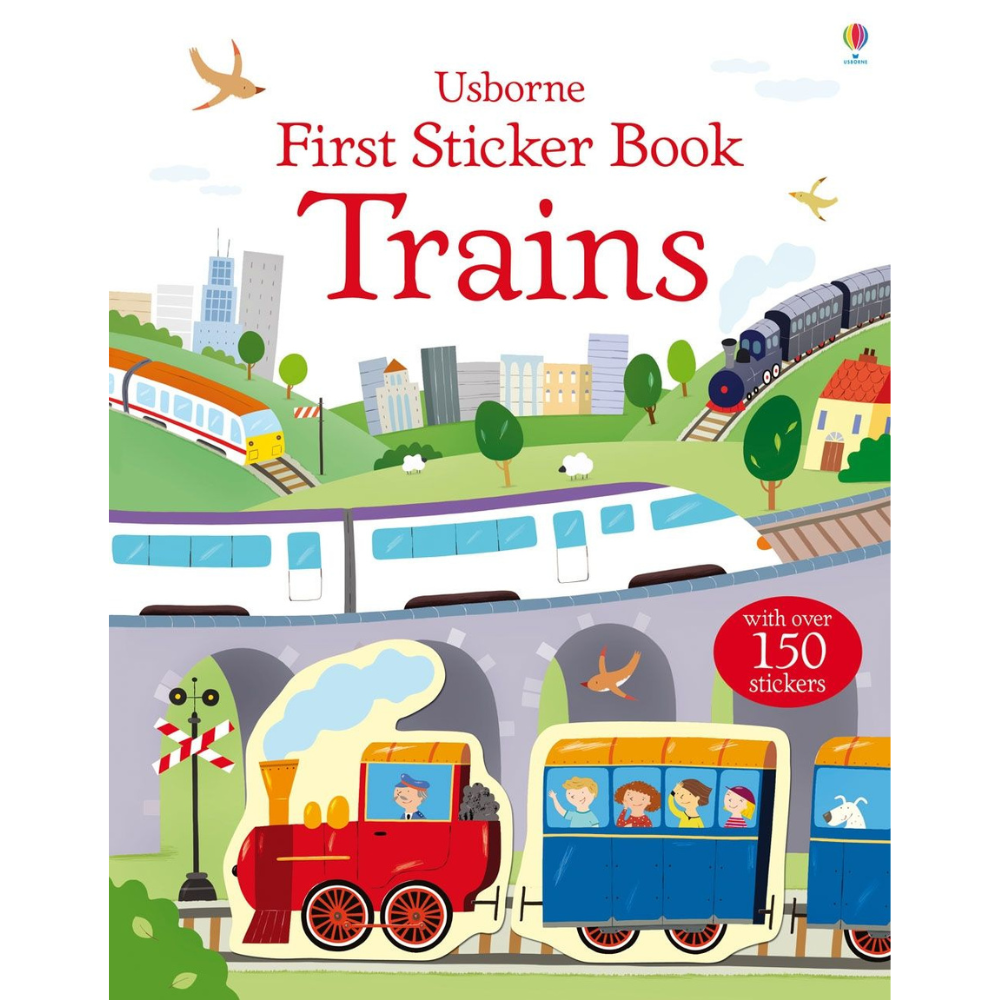 Usborne First Sticker Book Trains