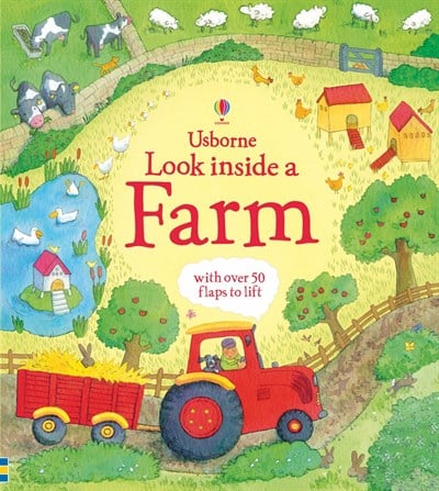 Usborne Look İnside a Farm