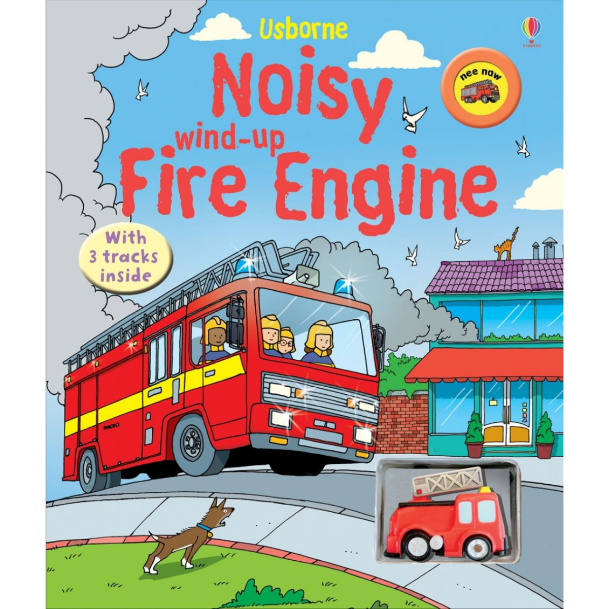 Usborne Noisy Wind-up Fire Engine