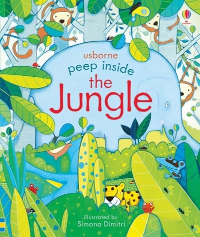 Usborne Peep İnside the Jungle