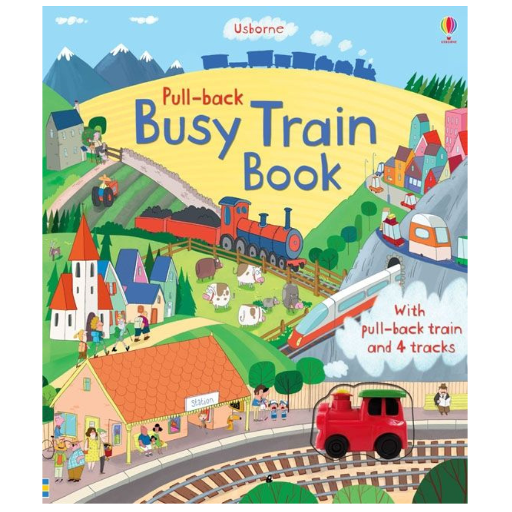 Usborne Wind-Up Busy Train Book