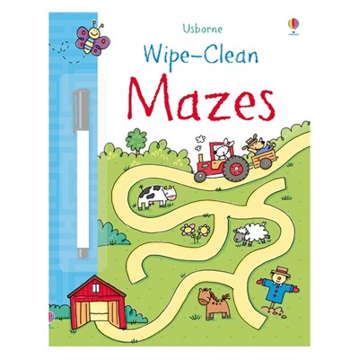 Usborne Wipe-Clean Mazes