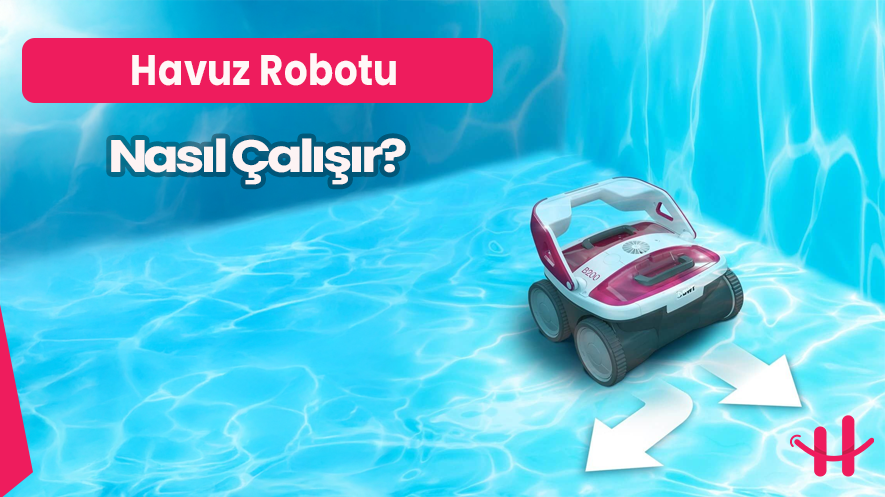 Havuz robotu ile temiz ve berrak bir havuz
