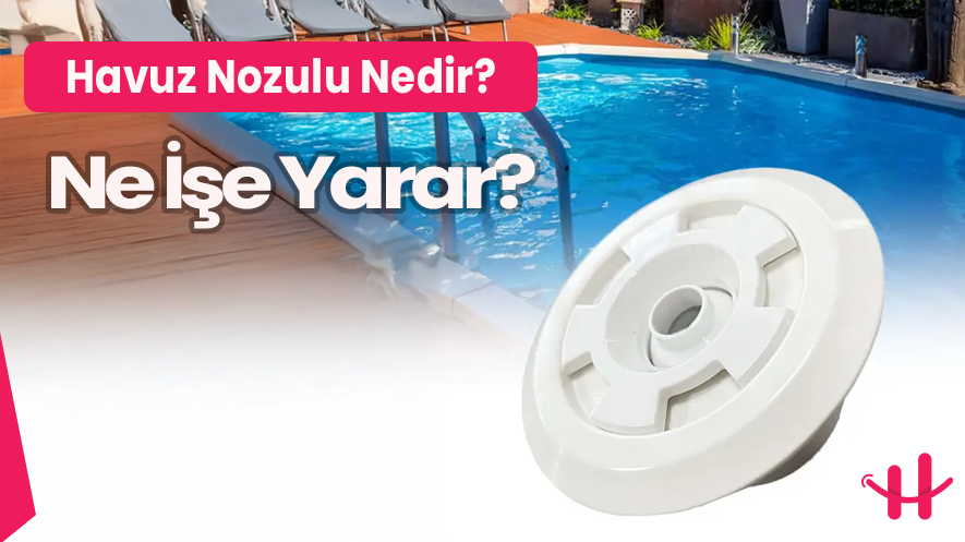 Havuz nozülü ile su sirkülasyonu