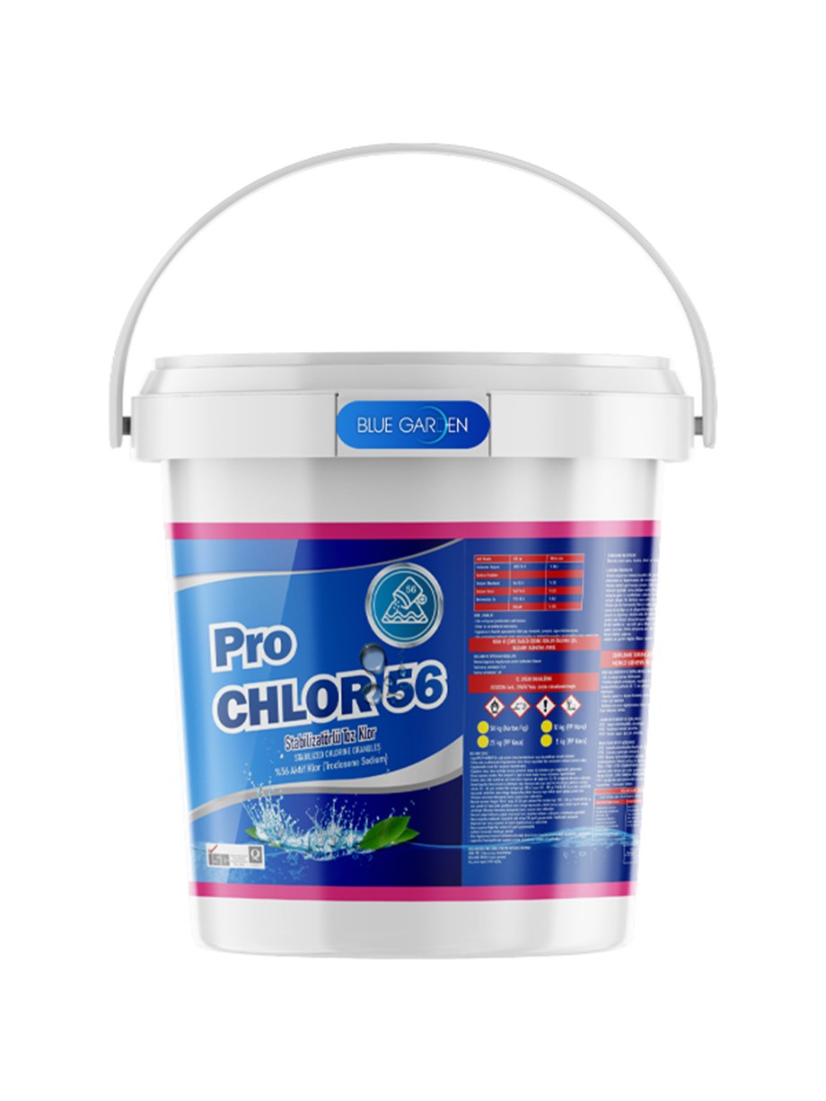 Pro Chlor 56 Hızlı Çözünen Stabilizatörlü Toz Klor