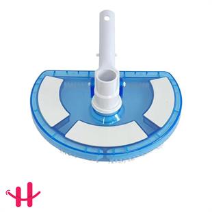 Yarım Ay Şeffaf Süpürge Başlığı | Havuz Süpürgesi | 