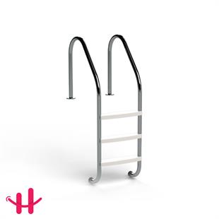 Standart Paslanmaz 304 Havuz Merdiveni Plastik Basamaklı | Havuz Merdivenleri | Paslanmaz 304 Havuz Merdiveni - Havuz.com.tr