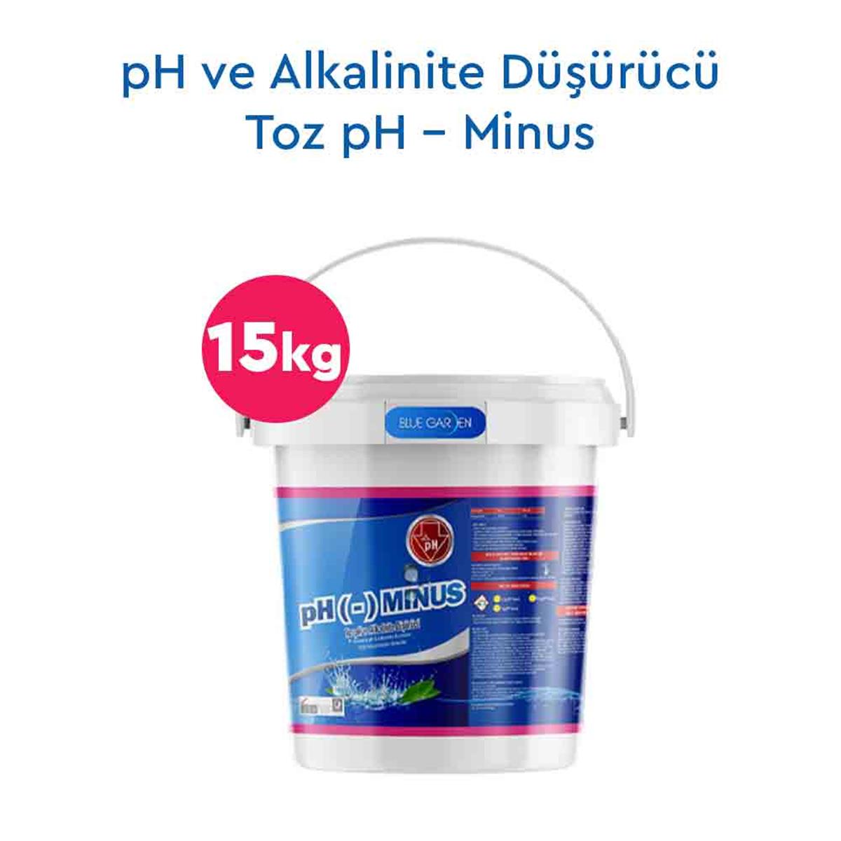 pH ve Alkalinite Düşürücü Toz pH - Minus