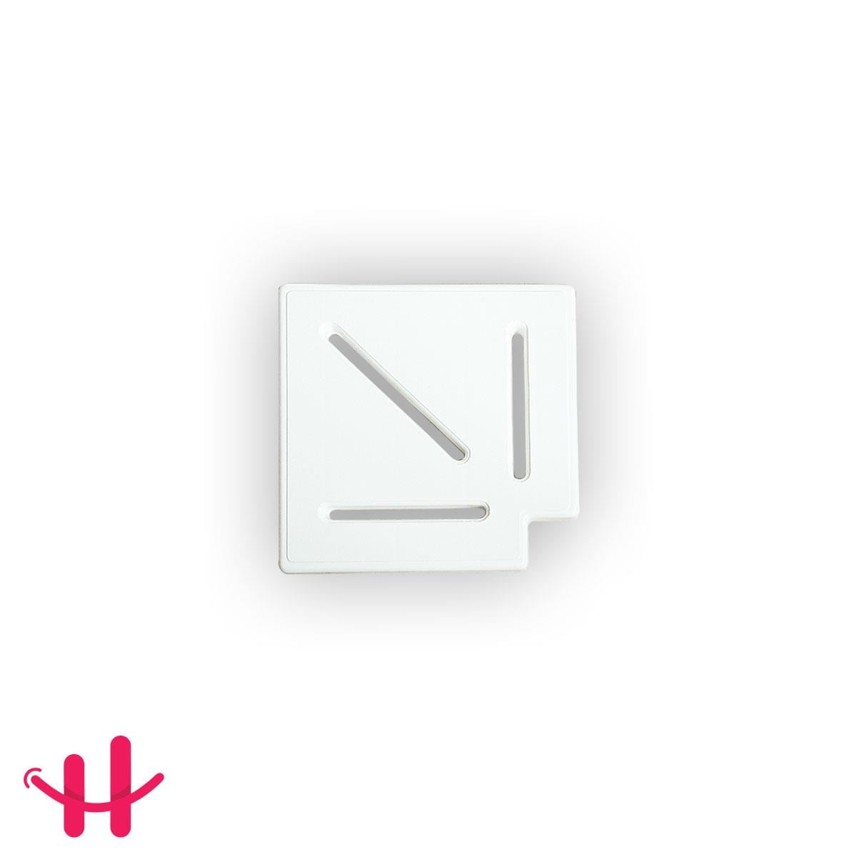 90º Düz Desen Köşe Parçaları | Havuz Savak Izgaraları | Havuz Merdiven Ankrajı 1 Adet - Havuz.com.tr