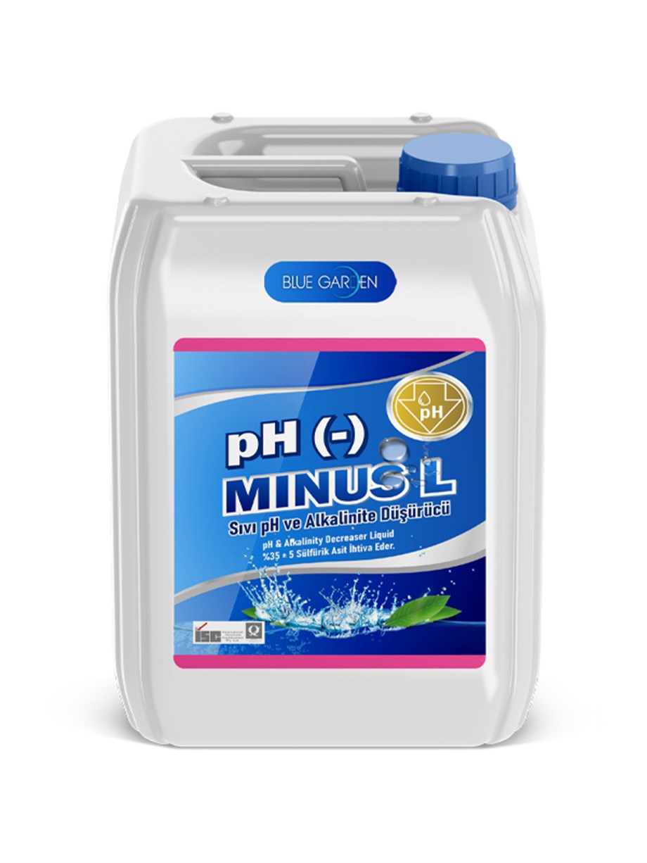 pH ve Alkalinite Düşürücü Sıvı pH Minus - L - Havuz.com.tr