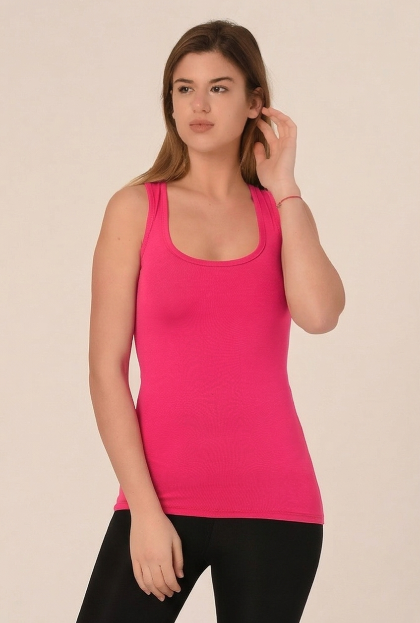 Kalın Askılı Rambo Viskon Coral Body