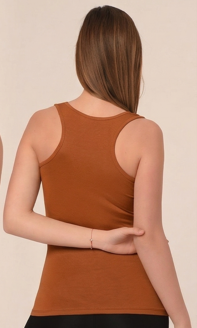 Kalın Askılı Rambo Viskon Taba Body