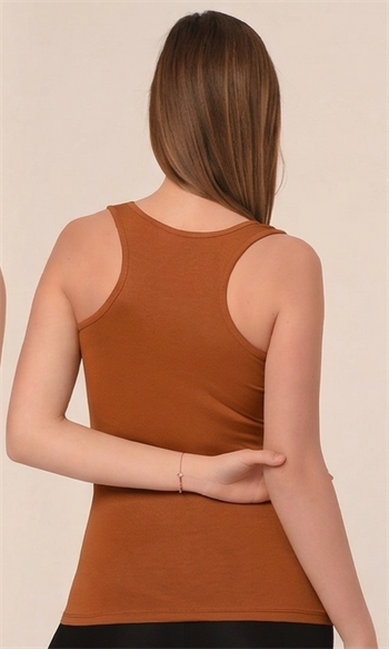 Kalın Askılı Rambo Viskon Taba Body