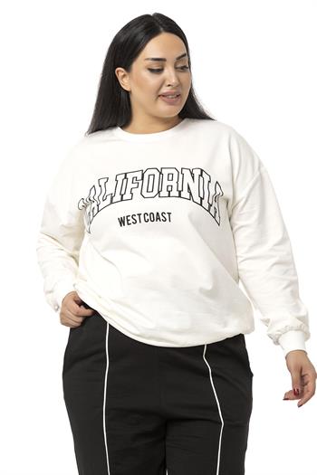 Büyük Beden İki İplik Siyah Eşofman Takımı