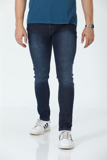 Erkek Likralı Jeans Pantolon