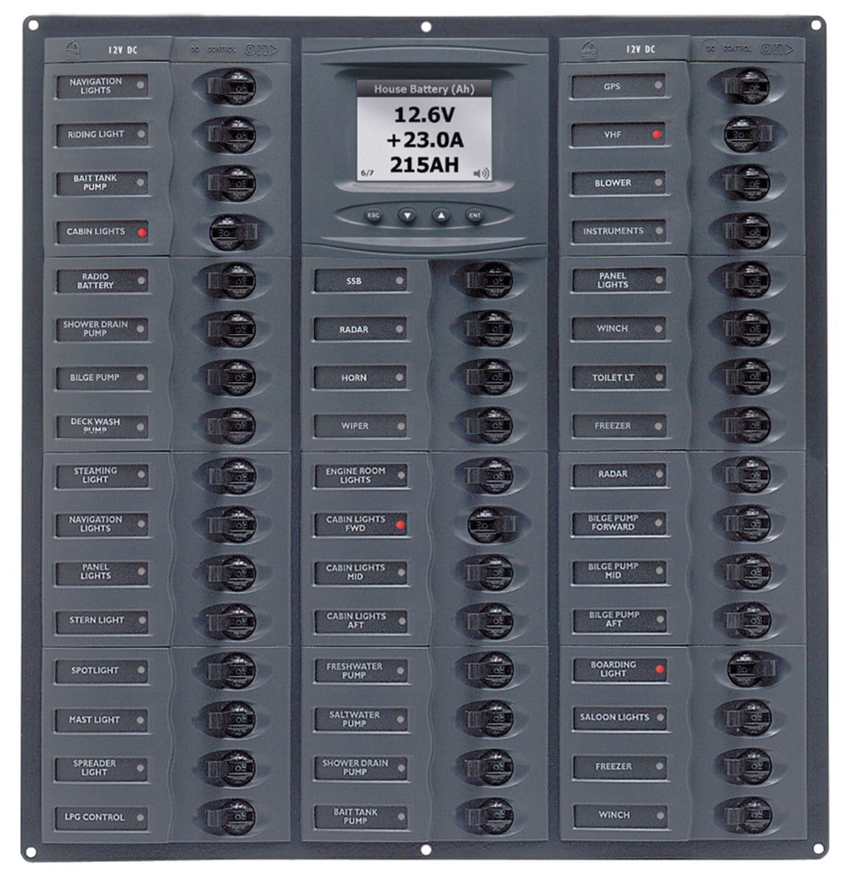 BEP Panel 44 Tek Kutup, 12Volt
