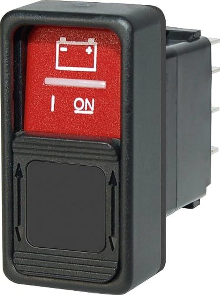 Blue Sea SPDT Contura Switch ON-OFF - 2145-BSS