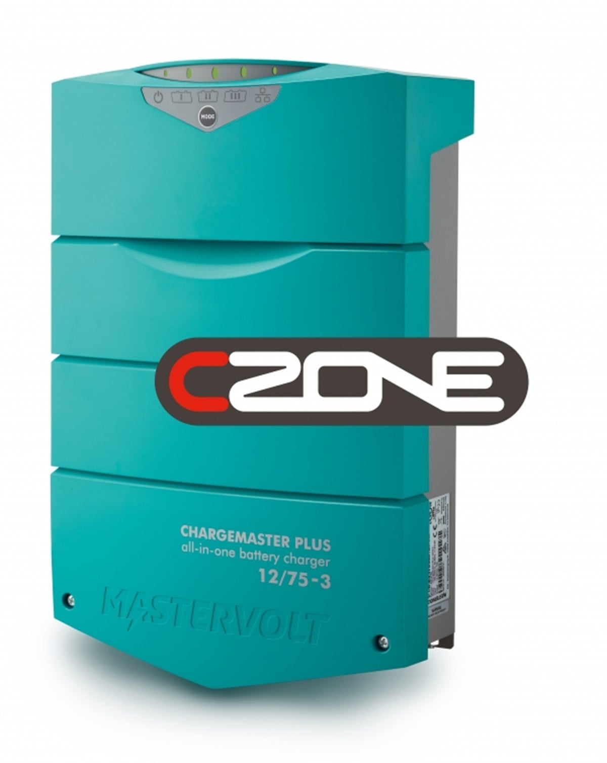 Mastervolt ChargeMaster Plus Akü Şarj Ünitesi 12V, 75 Amper, 3 Çıkış, CZone Uyumlu