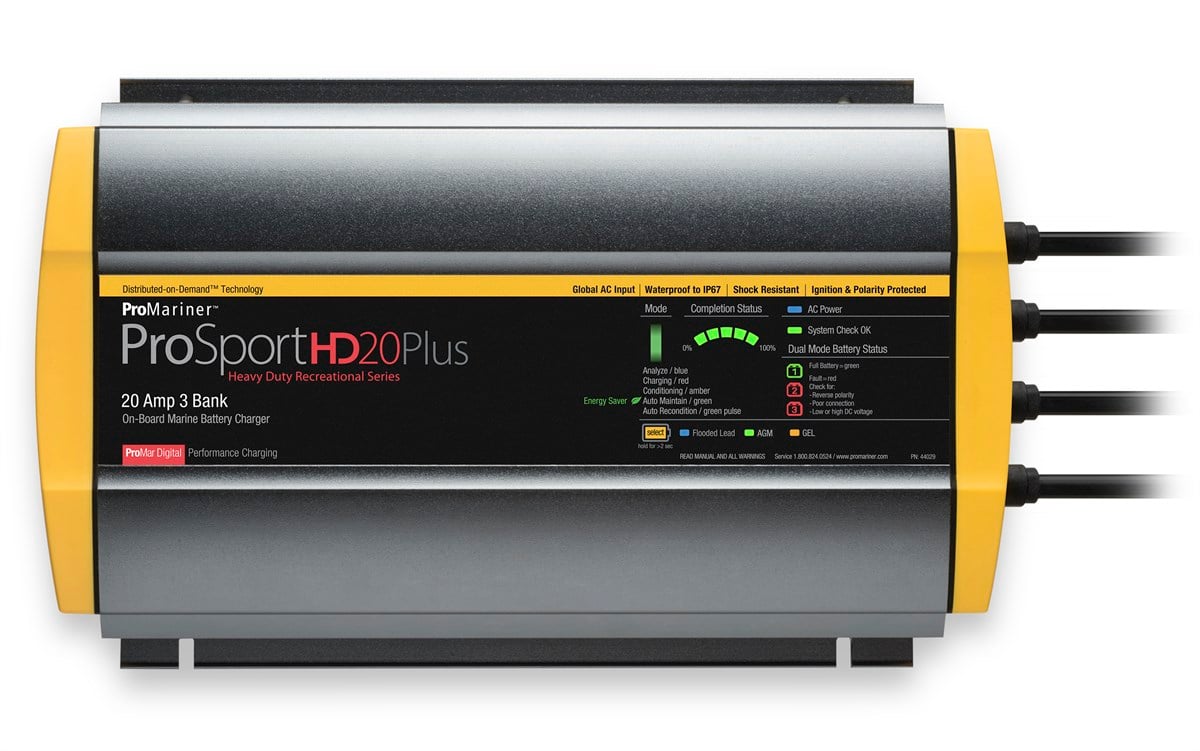 Promariner ProSport Plus HD 20, 20 Amper 3 Çıkış