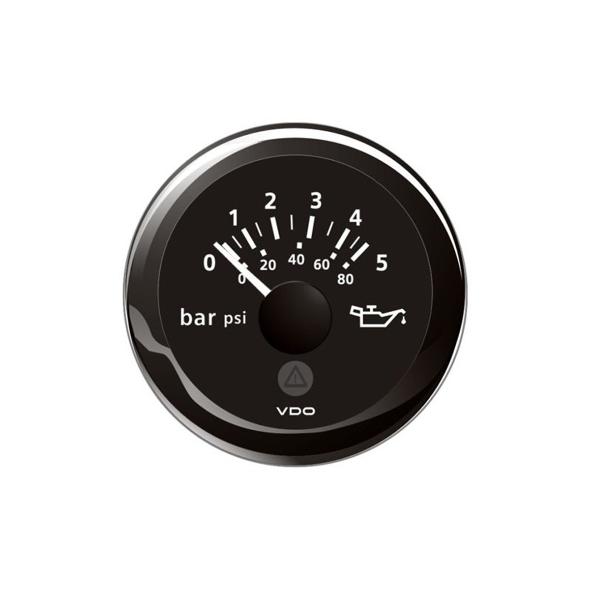 VDO Motor yağ basıncı göstergesi 0- 5 bar siyah