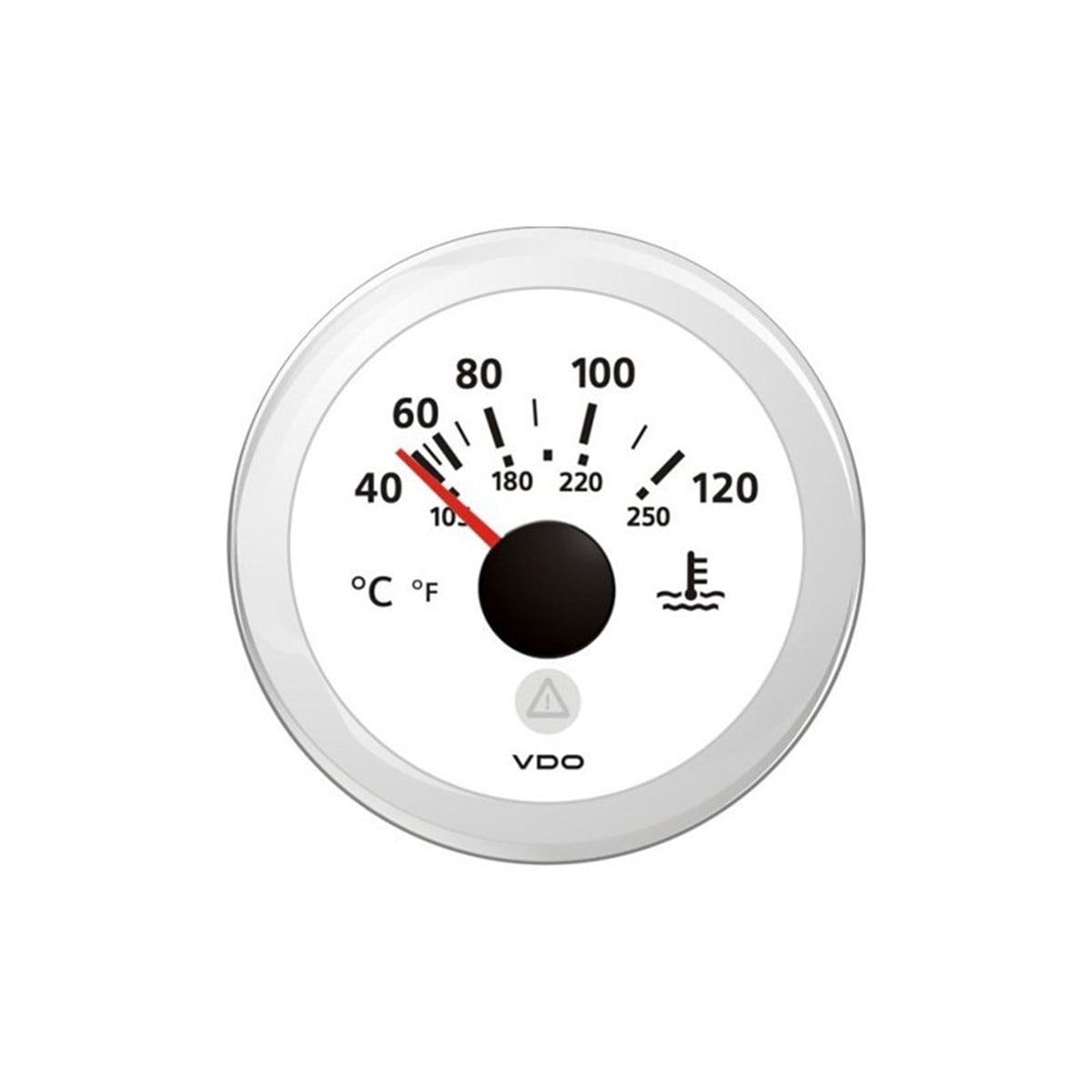 VDO Soğutma suyu ısı göstergesi 40° - 120°C White