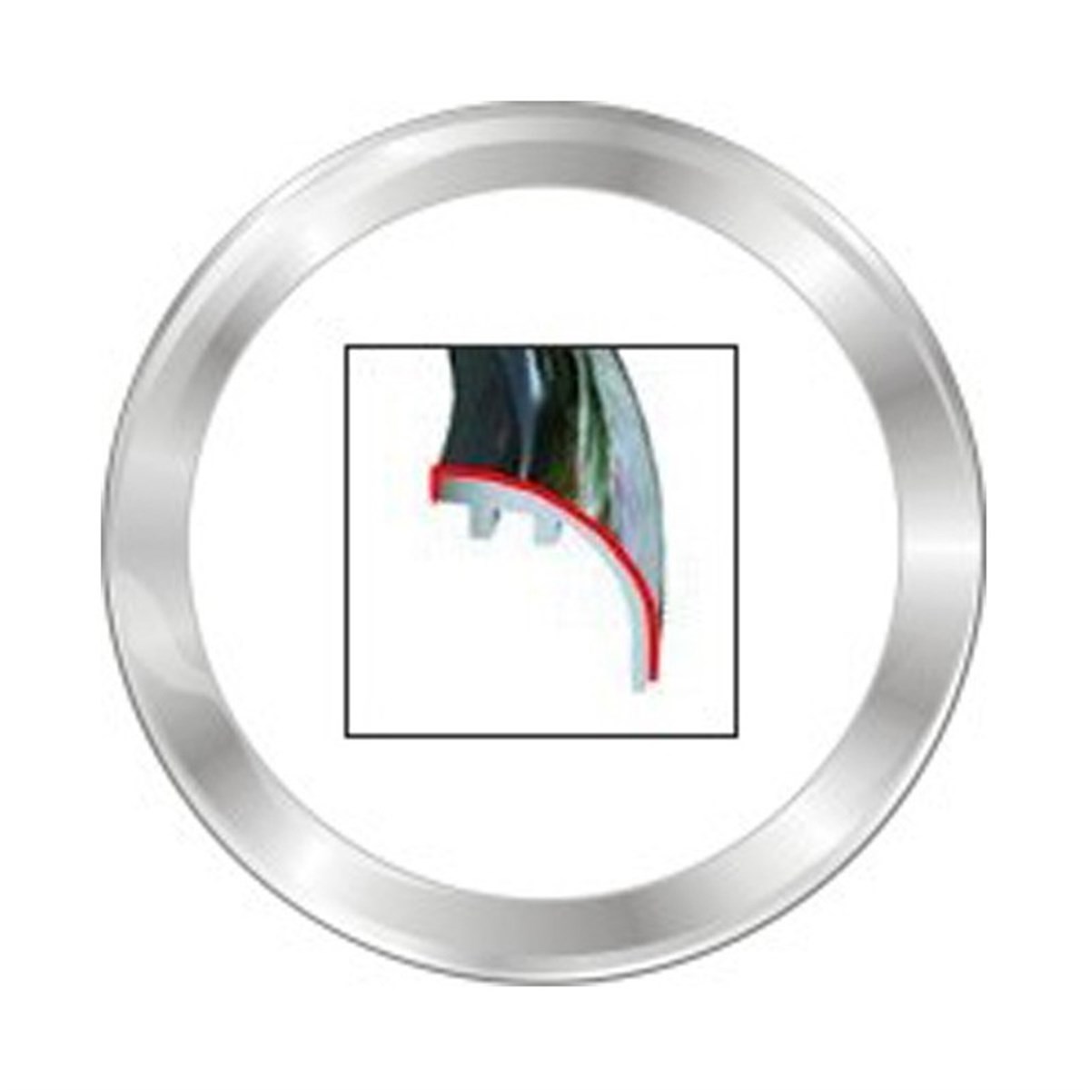 VDO VL Bezel yuarlak krom 52mm - OEM