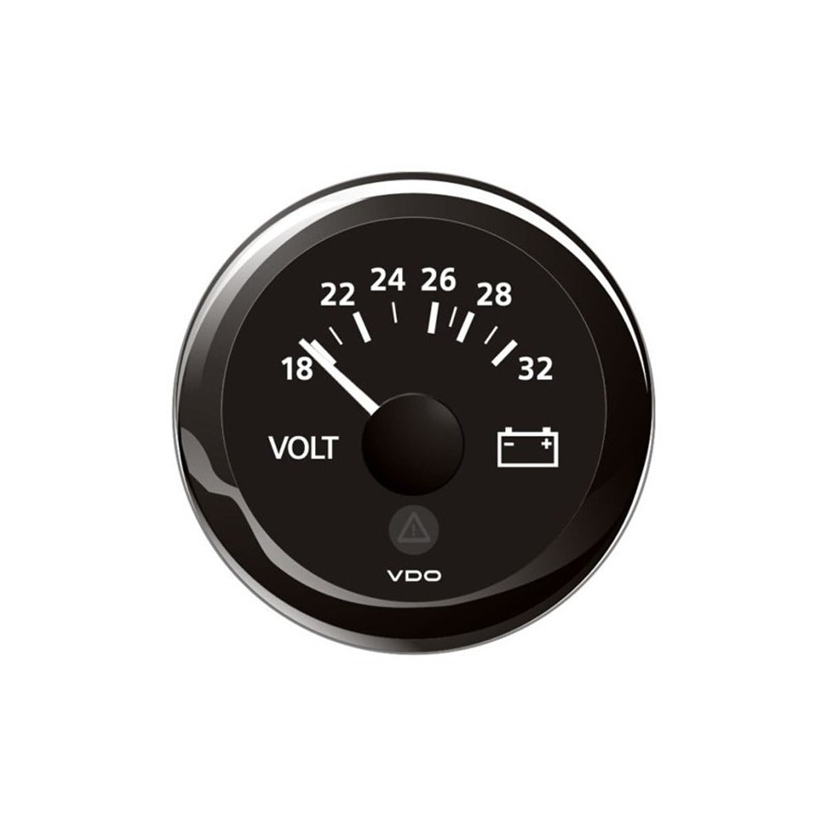 VDO VL Voltmetre 18-32V Siyah 52mm