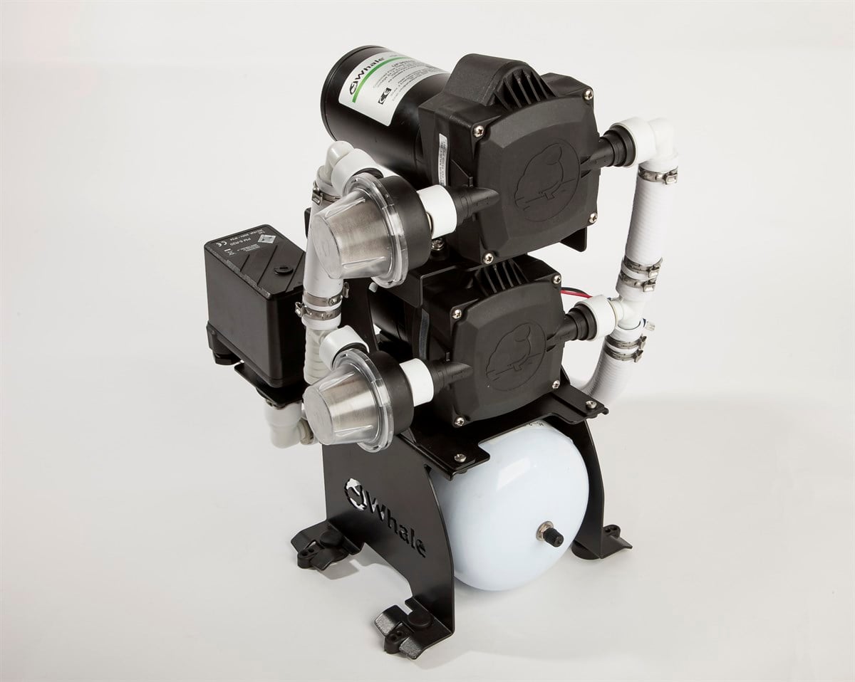 Whale Çift katlı hidrofor 32 Litre, 24 V