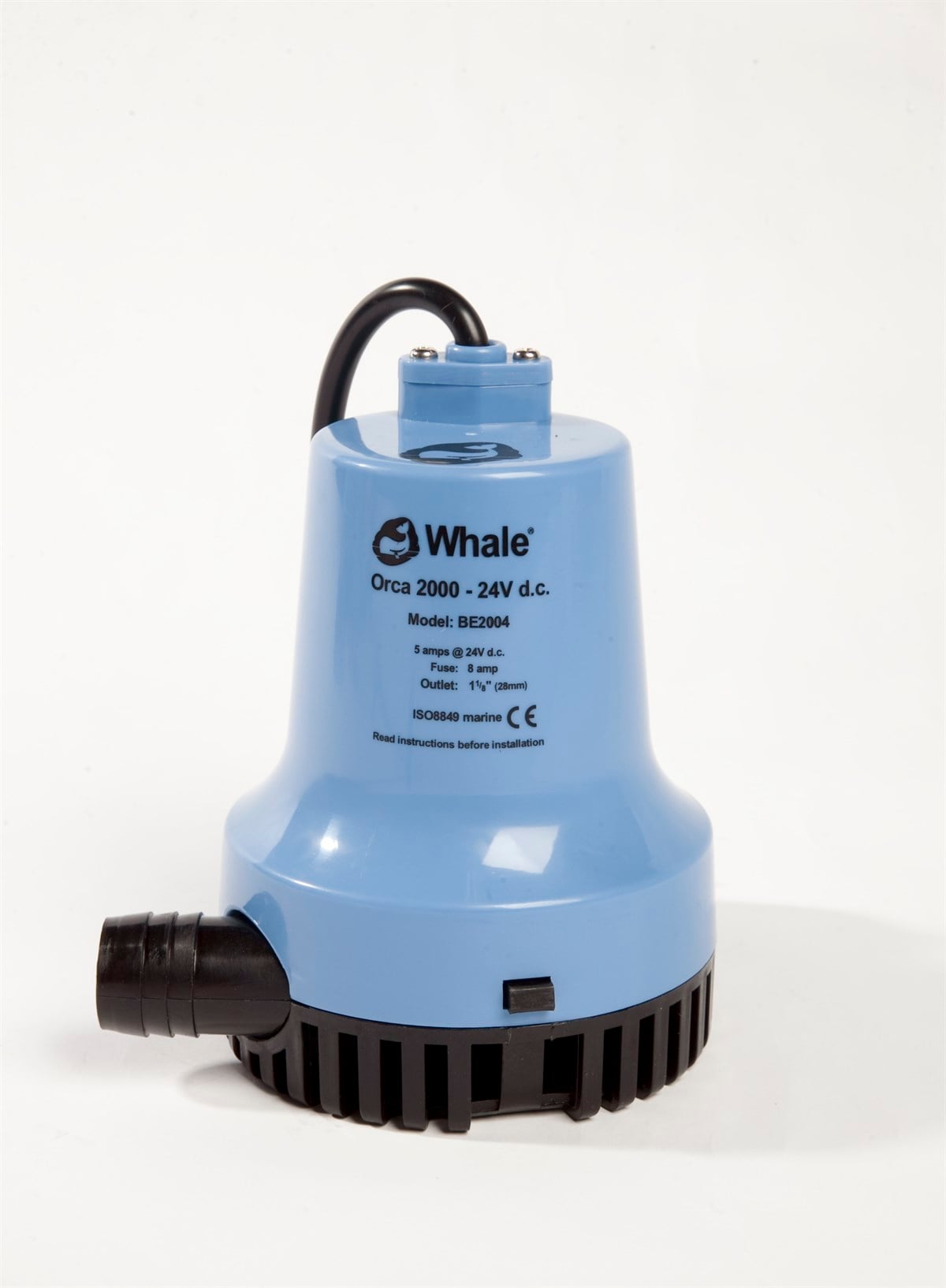 Whale Orka Elektrikli Sintine Pompası 2000 GPH 12V