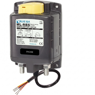 Blue Sea ML-RBS Serisi Uzaktan Kumanda Akü Şalteri 12V - 7700B-BSS/Kesiciler için
