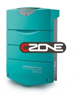Mastervolt ChargeMaster Plus Akü Şarj Ünitesi 12V, 75 Amper, 3 Çıkış, CZone Uyumlu
