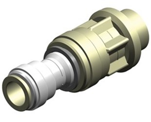 Whale bağlantı adaptörü, üç çeyrek