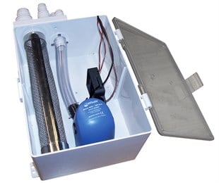 Whale Gri su pompa tank kiti 500 GPH, 12 Volt