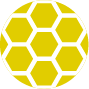 Honeycomb louvre